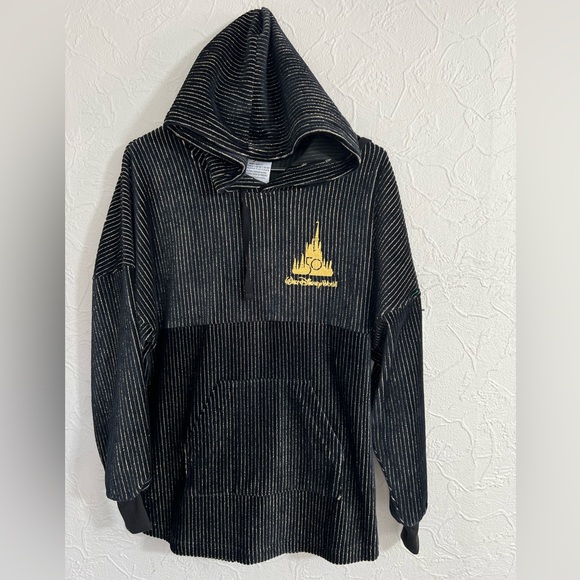 Walt Disney Tops - NEW Walt Disney World 50th Anniversary Luxe Corduroy Black Spirit Jersey XS
